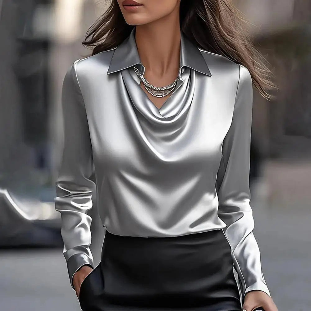 AVA JOLENE | COWL NECK BLOUSE FOR WOMEN