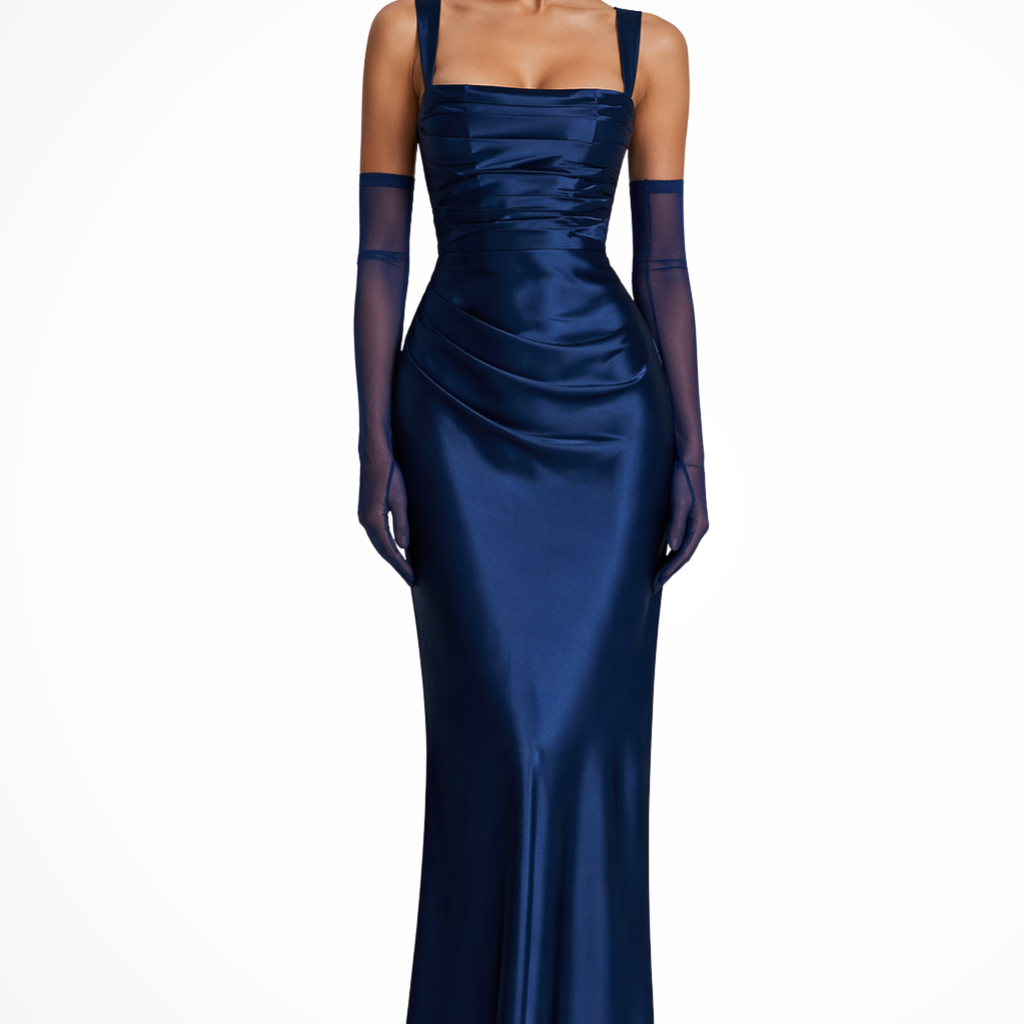 AVA JOLENE | SQUARE NECK MAXI DRESS FOR WOMEN