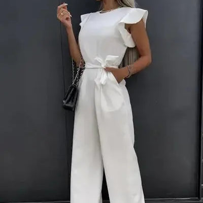 AVA JOLENE | BELTED JUMPSUIT FOR WOMEN