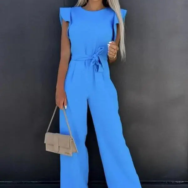 AVA JOLENE | BELTED JUMPSUIT FOR WOMEN