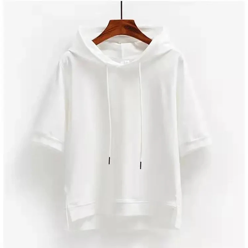 AVA JOLENE | SHORT SLEEVE HOODIE FOR WOMEN