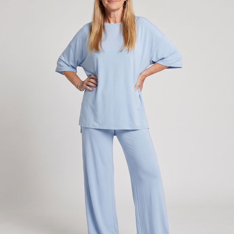 AVA JOLENE | Oversized Wide Leg Two Piece Set For Women