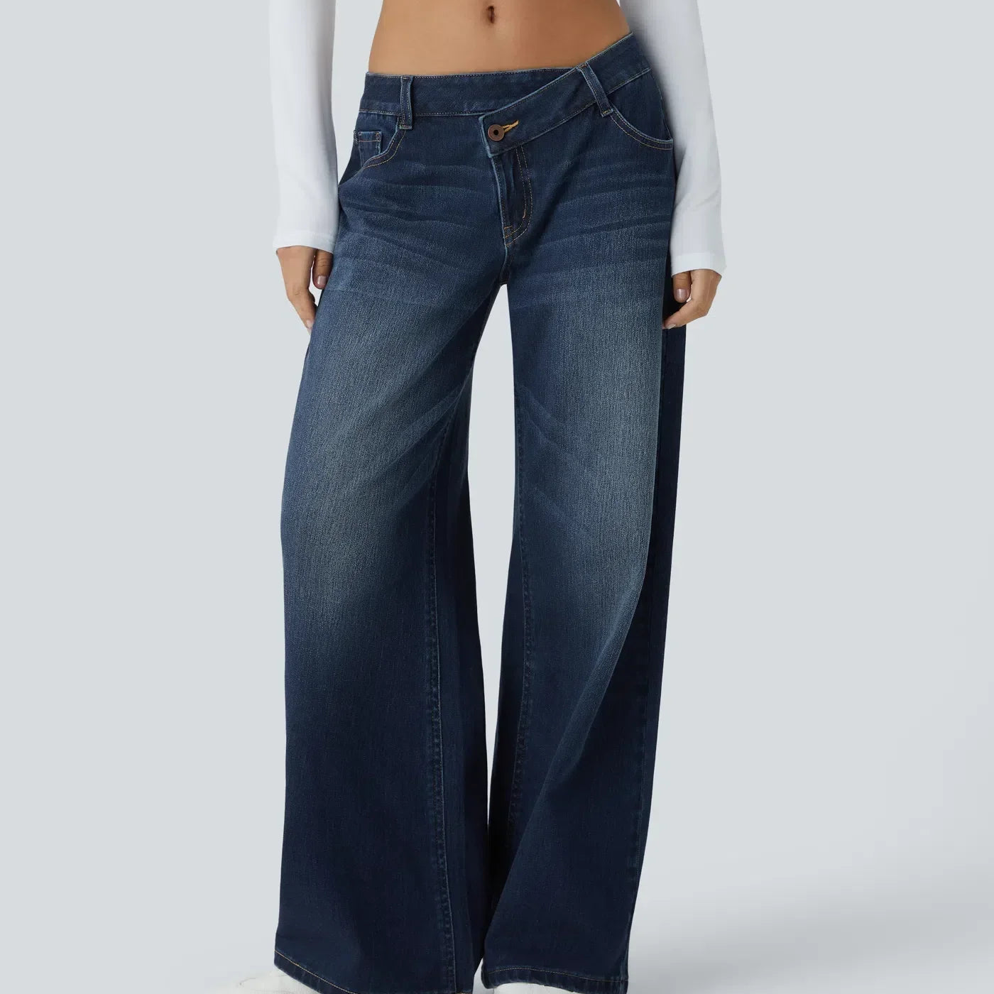 AVA JOLENE | Relaxed High Waist Trousers For Women