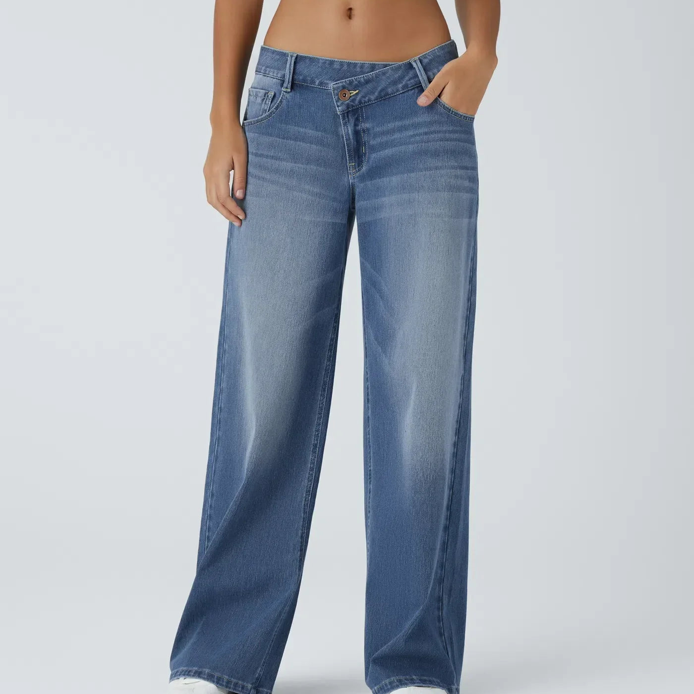 AVA JOLENE | Relaxed High Waist Trousers For Women