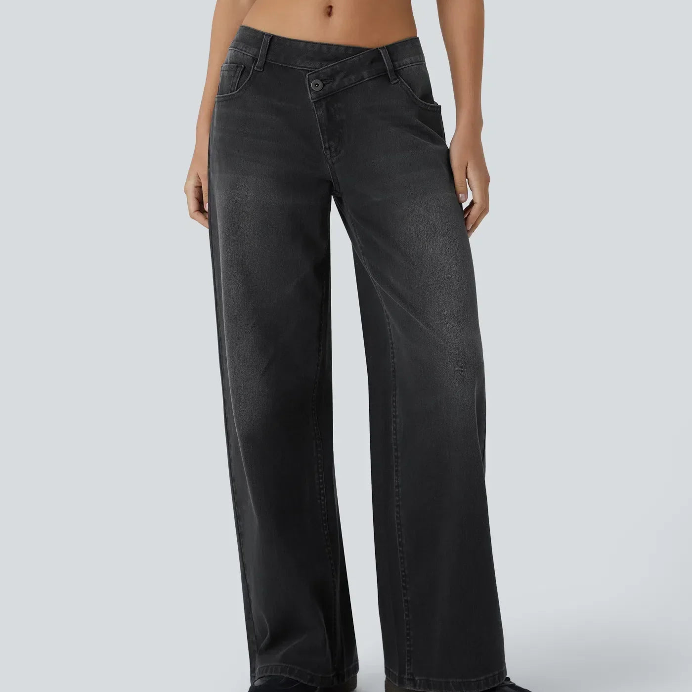 AVA JOLENE | Relaxed High Waist Trousers For Women