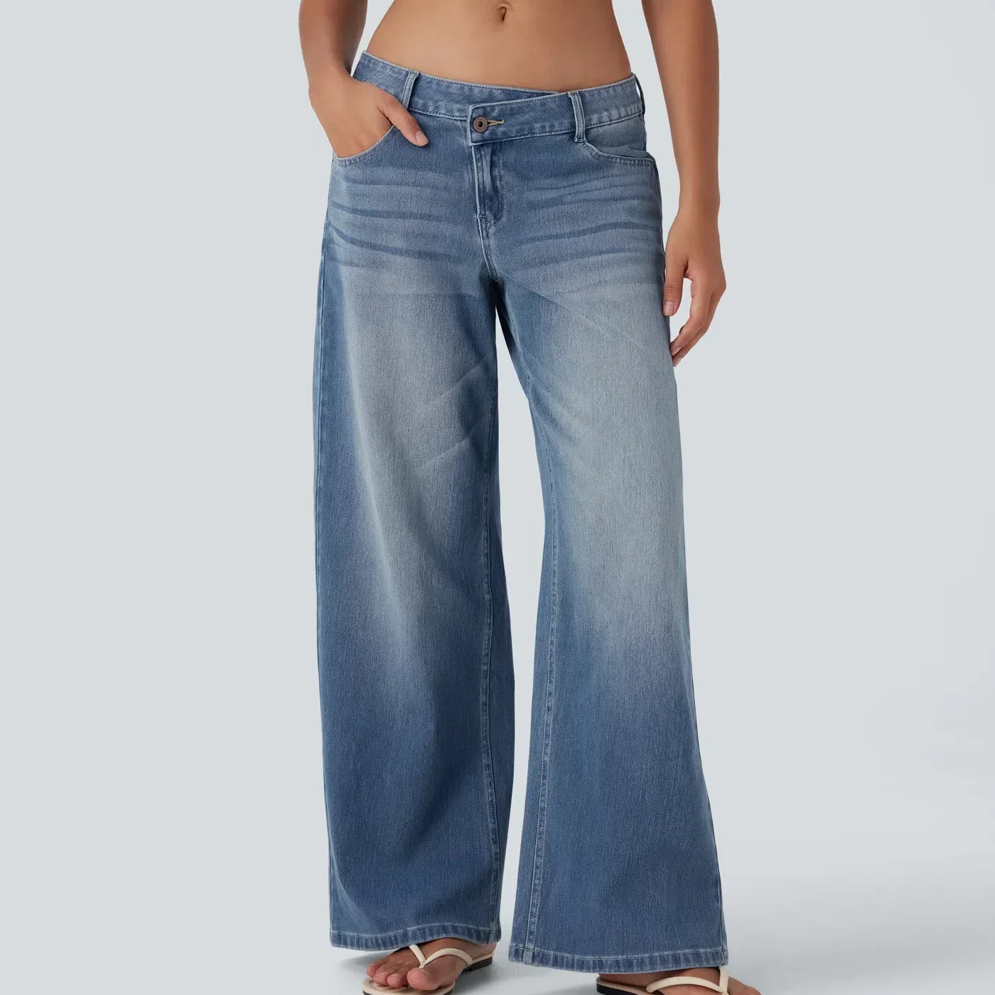 AVA JOLENE | Relaxed High Waist Trousers For Women