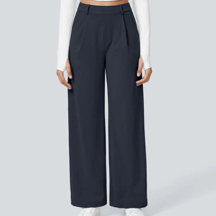 AVA JOLENE | High Waist Relaxed Trousers For Women