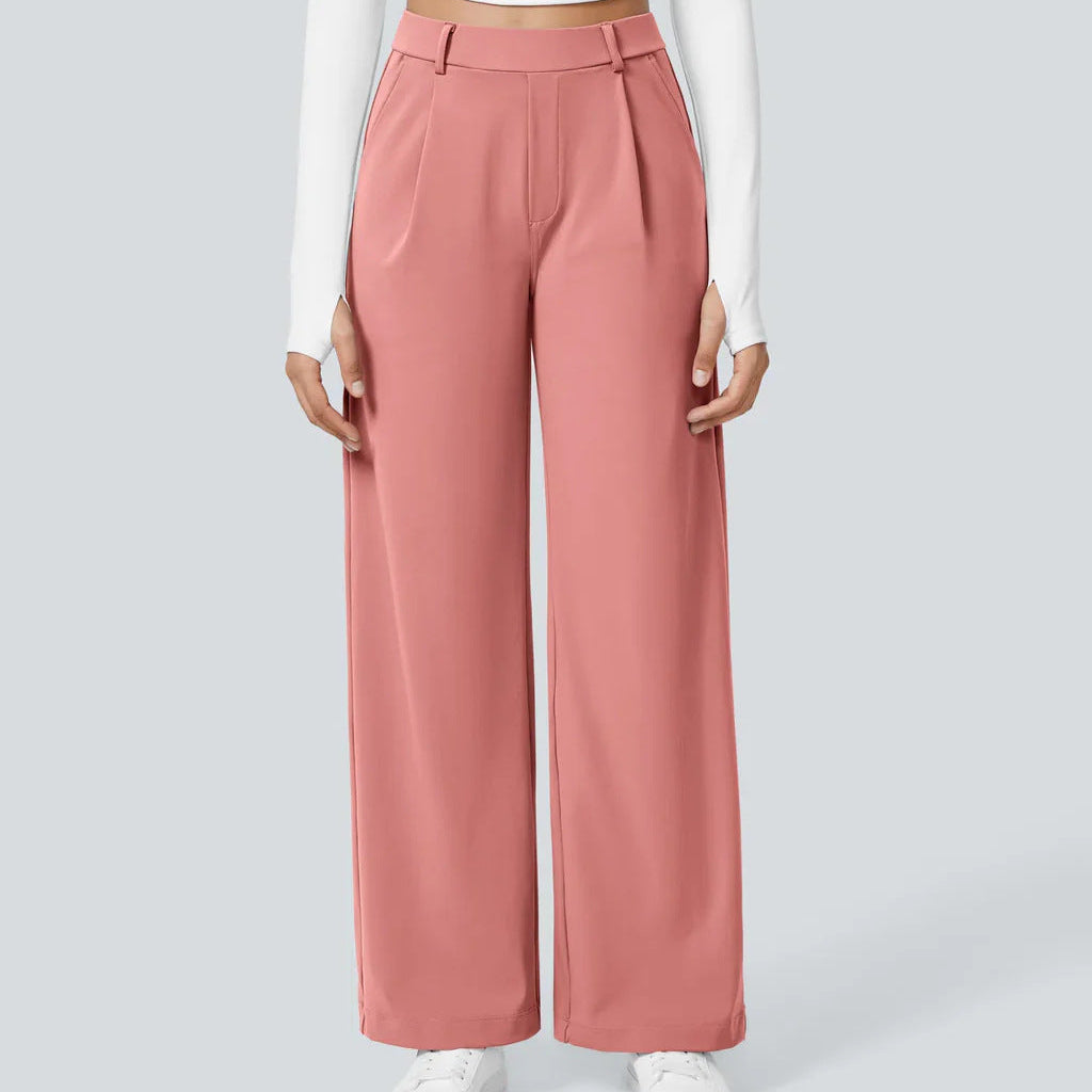 AVA JOLENE | High Waist Relaxed Trousers For Women
