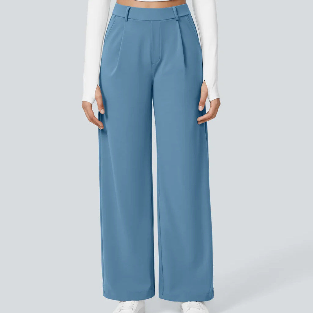 AVA JOLENE | High Waist Relaxed Trousers For Women