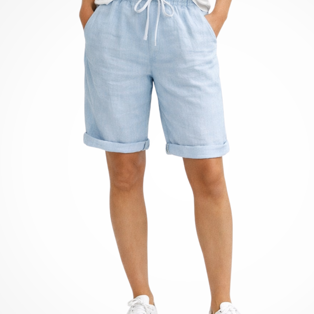 AVA JOLENE | LINEN CAPRI PANTS FOR WOMEN