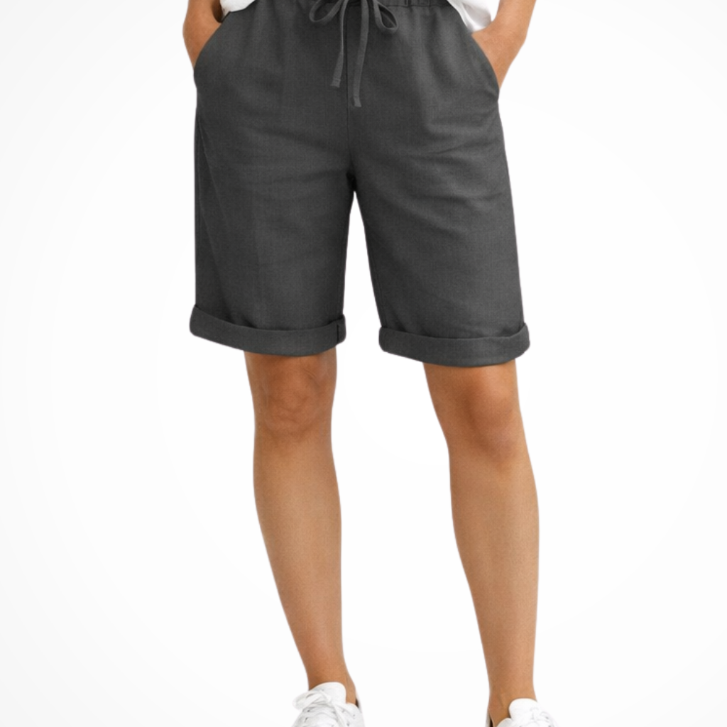 AVA JOLENE | LINEN CAPRI PANTS FOR WOMEN