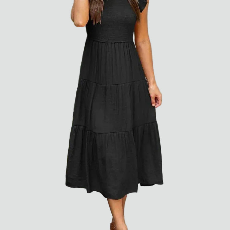 AVA JOLENE | TIERED MIDI DRESS FOR WOMEN