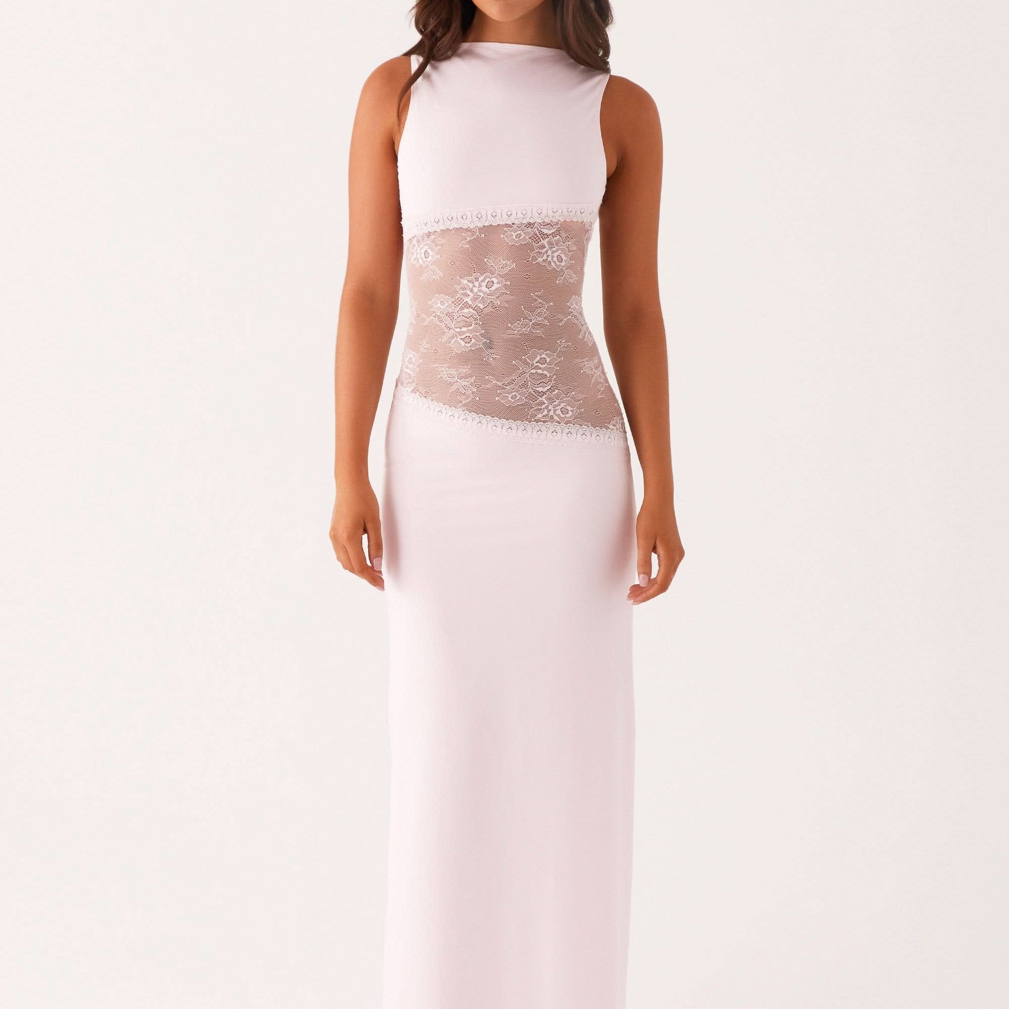 AVA JOLENE | LACE CUTOUT MAXI DRESS FOR WOMEN
