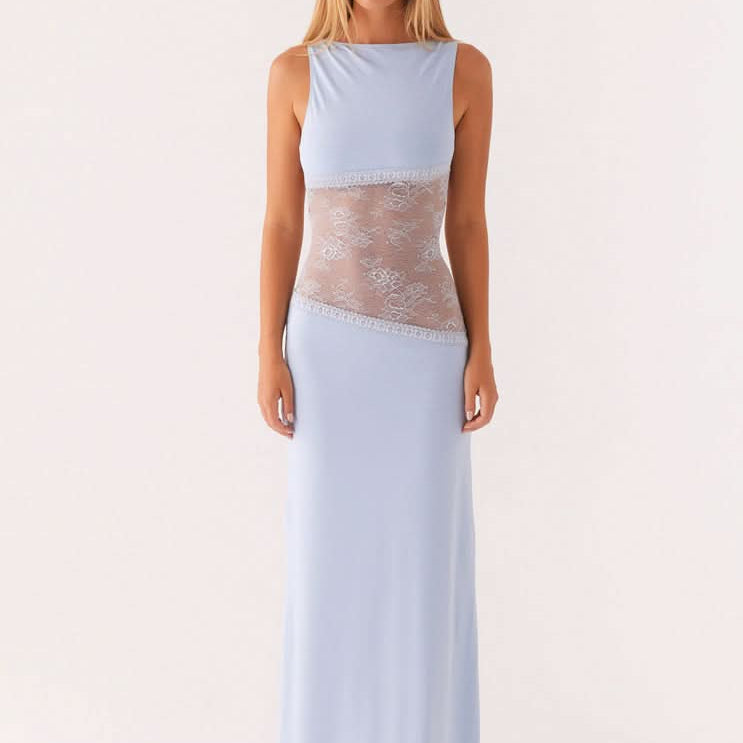AVA JOLENE | LACE CUTOUT MAXI DRESS FOR WOMEN