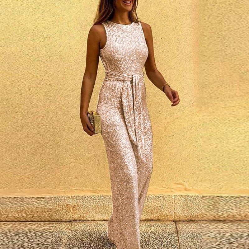AVA JOLENE | SEQUIN JUMPSUIT FOR WOMEN