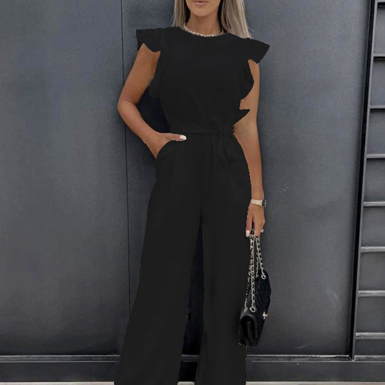 AVA JOLENE | BELTED JUMPSUIT FOR WOMEN