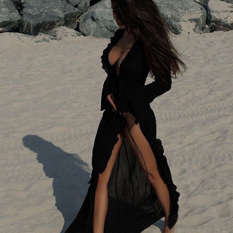 AVA JOLENE | MAXI COVER-UP BEACH DRESS FOR WOMEN