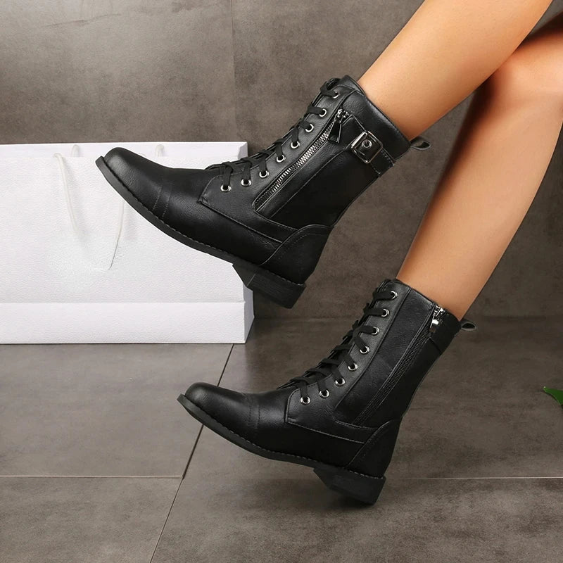 AVA JOLENE | LACE-UP BOOTS FOR WOMEN