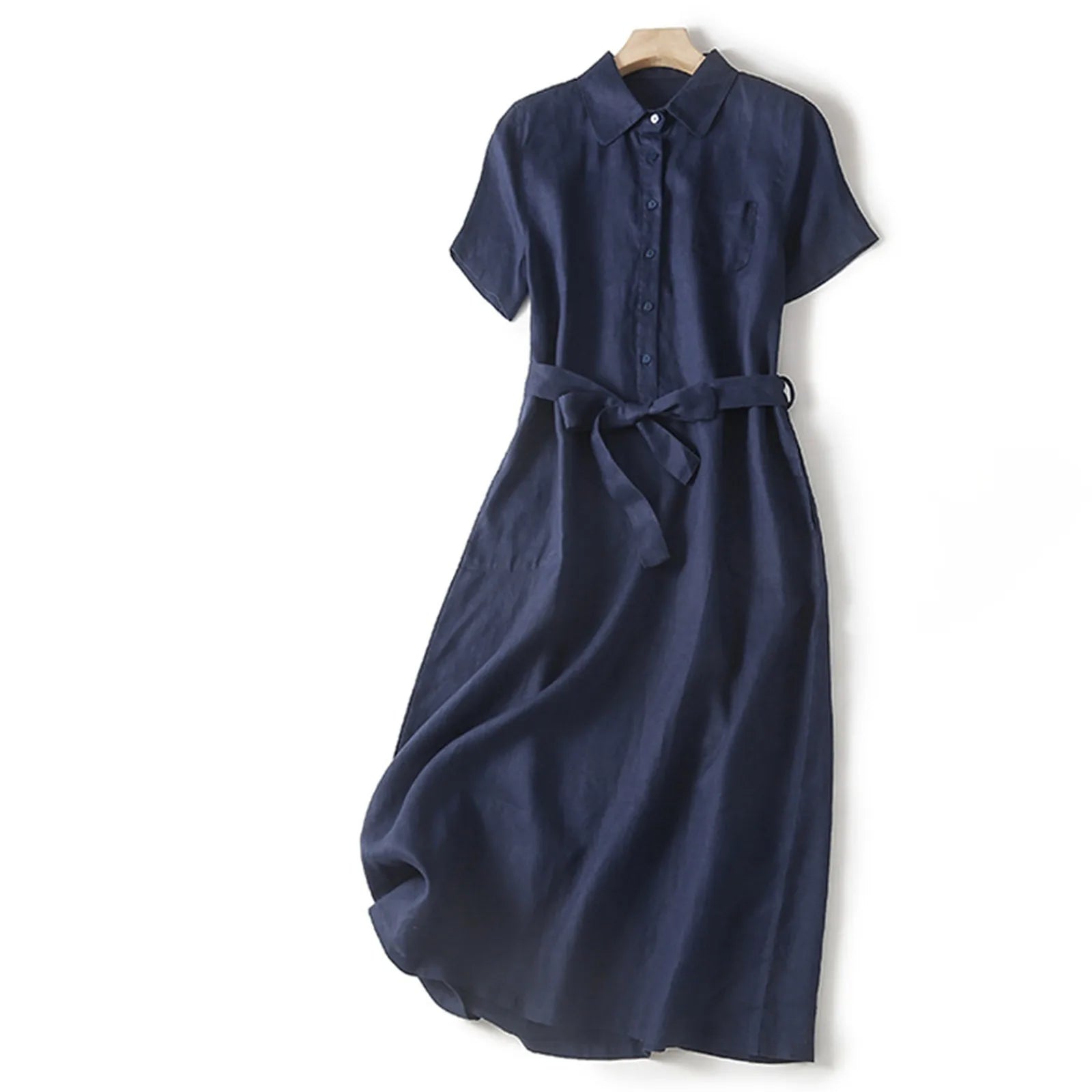 AVA JOLENE | COLLARED MIDI DRESS FOR WOMEN