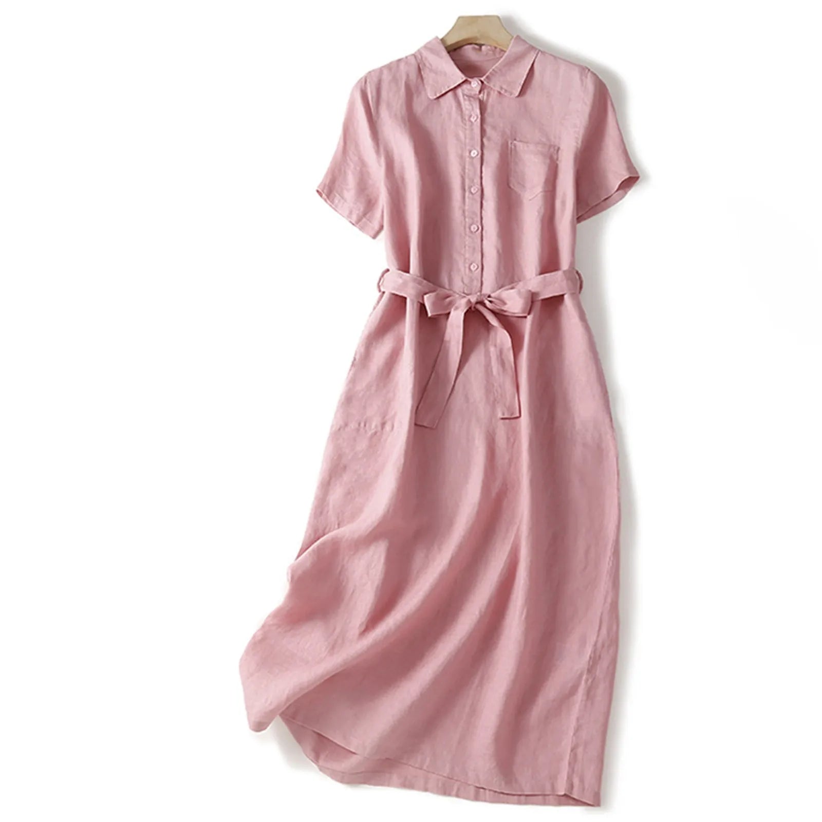 AVA JOLENE | COLLARED MIDI DRESS FOR WOMEN