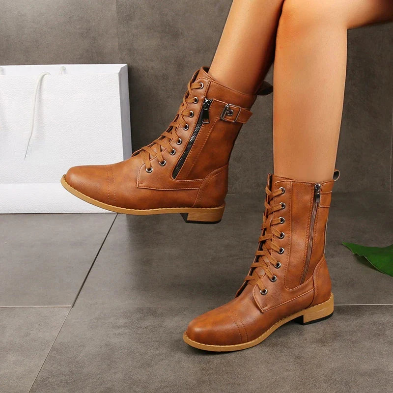 AVA JOLENE | LACE-UP BOOTS FOR WOMEN