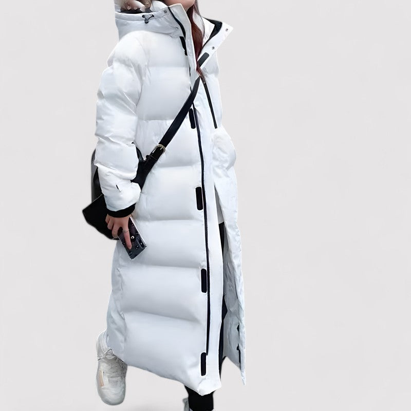 AVA JOLENE | HOODED QUILTED PUFFER JACKET FOR WOMEN
