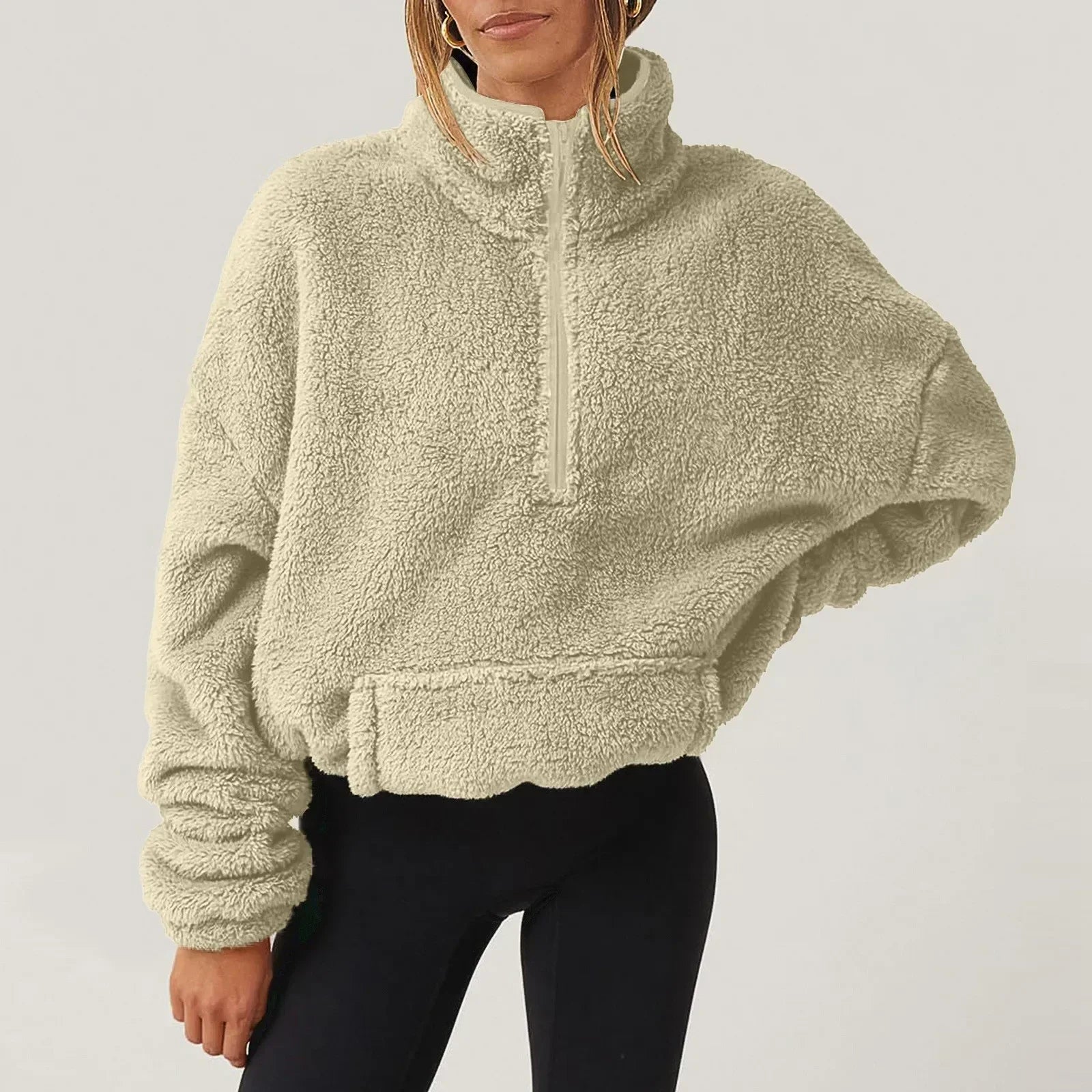AVA JOLENE | HALF ZIP SWEATER FOR WOMEN