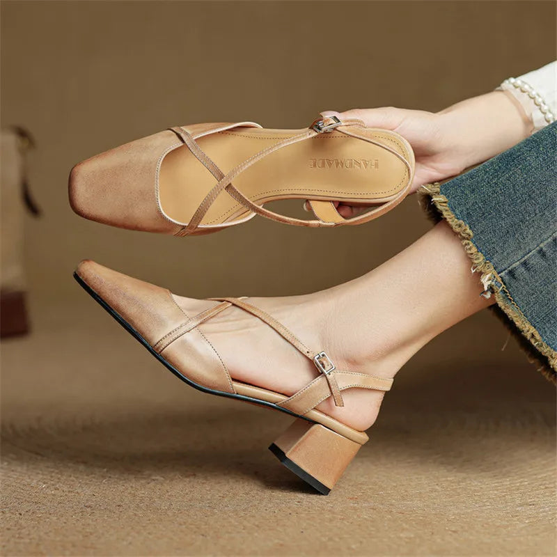 AVA JOLENE | BLOCK HEEL SANDALS FOR WOMEN