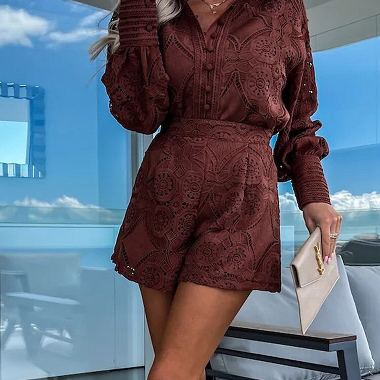 AVA JOLENE | LACE CO-ORD SET FOR WOMEN