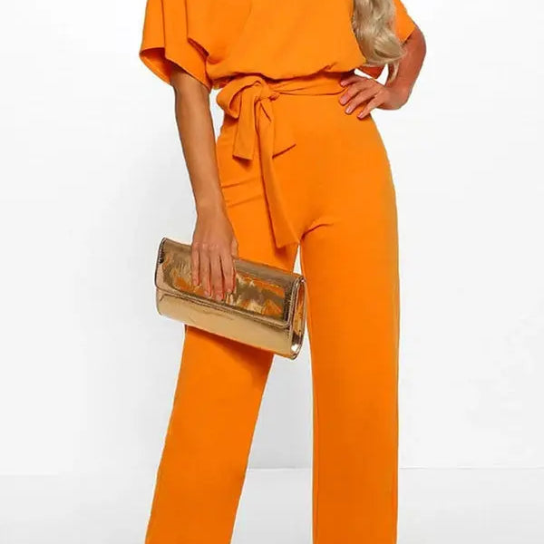 AVA JOLENE | BELTED JUMPSUIT FOR WOMEN
