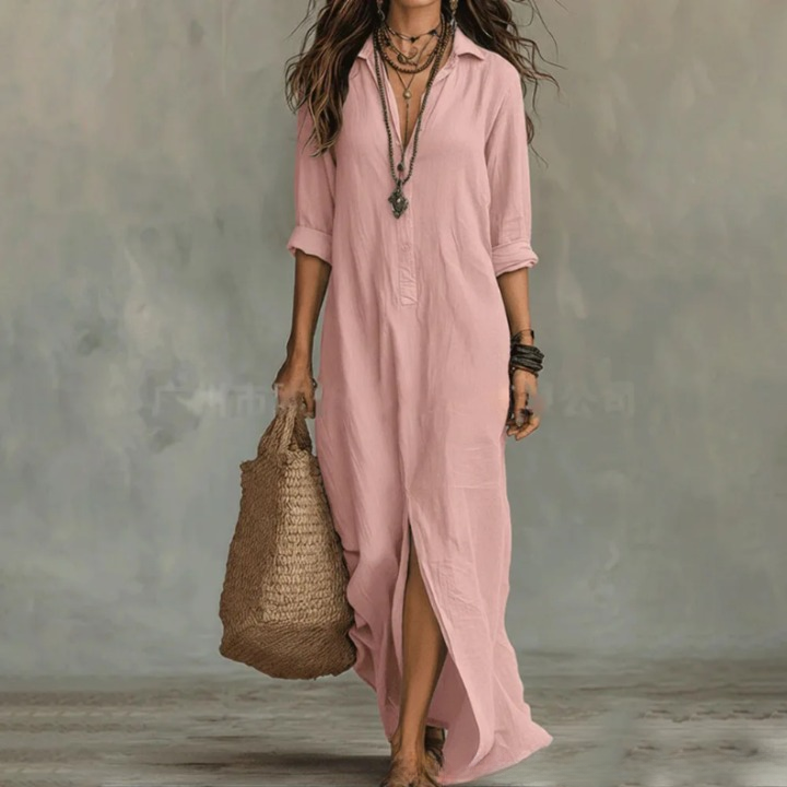 AVA JOLENE | COTTON MAXI DRESS FOR WOMEN