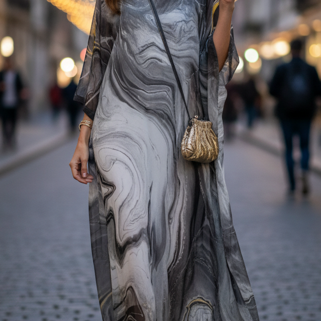 AVA JOLENE | CHIFFON MAXI DRESS FOR WOMEN