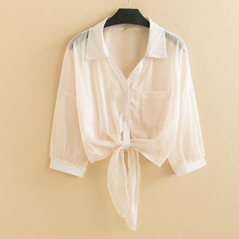 AVA JOLENE | TIE FRONT BLOUSE FOR WOMEN