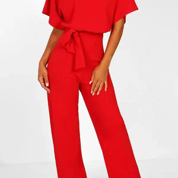 AVA JOLENE | BELTED JUMPSUIT FOR WOMEN