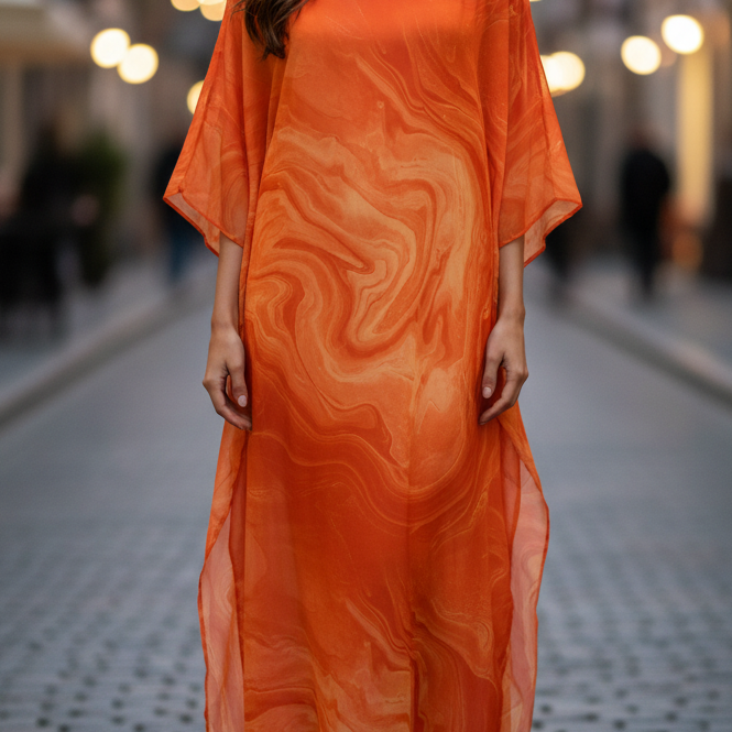 AVA JOLENE | CHIFFON MAXI DRESS FOR WOMEN