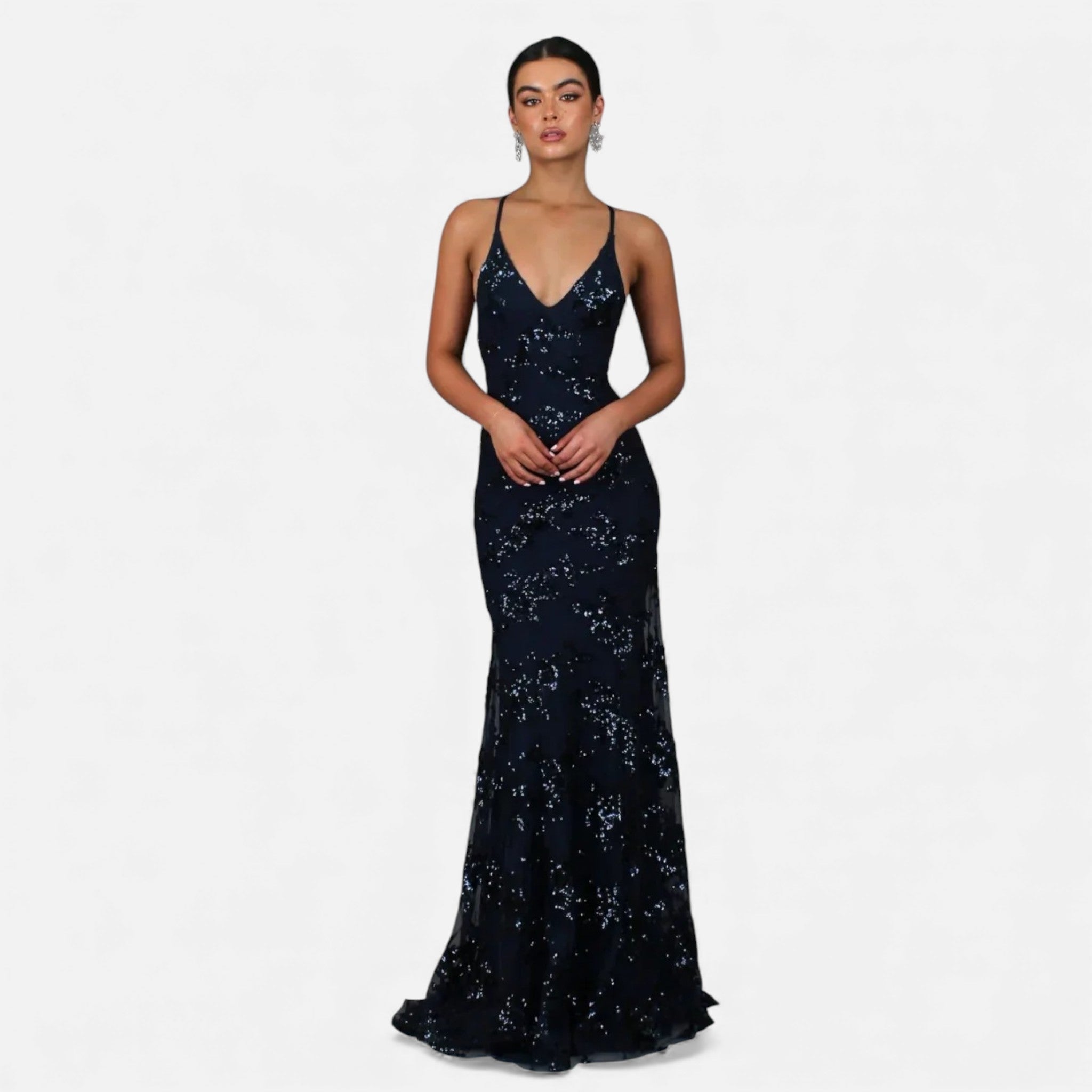AVA JOLENE | SEQUIN MAXI DRESS FOR WOMEN
