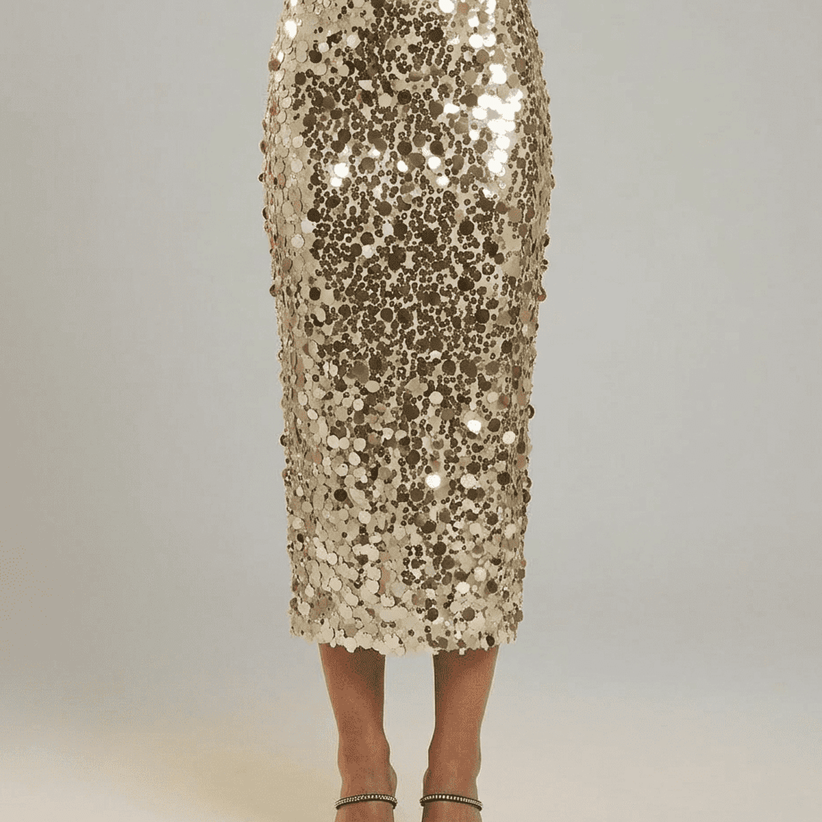 AVA JOLENE | SEQUIN MIDI SKIRT FOR WOMEN