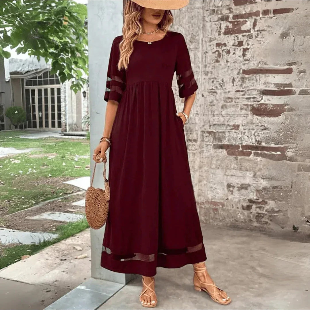 AVA JOLENE | FLOWY MIDI DRESS FOR WOMEN