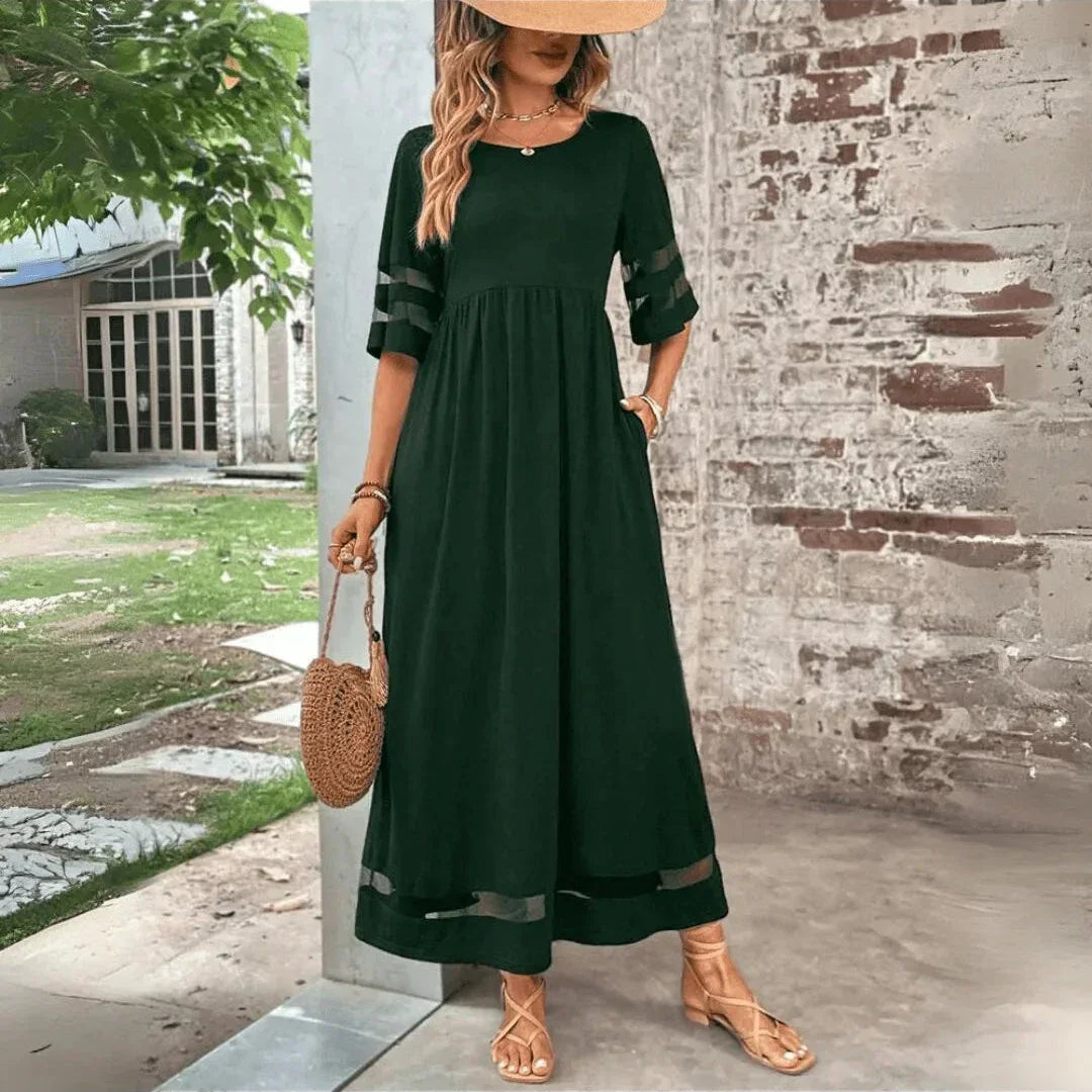 AVA JOLENE | FLOWY MIDI DRESS FOR WOMEN