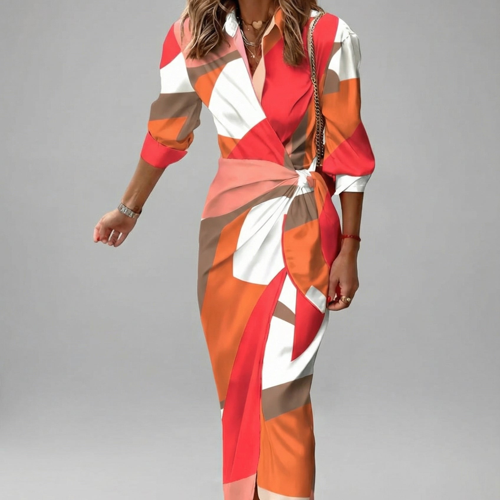 AVA JOLENE | STRIPED MAXI DRESS FOR WOMEN