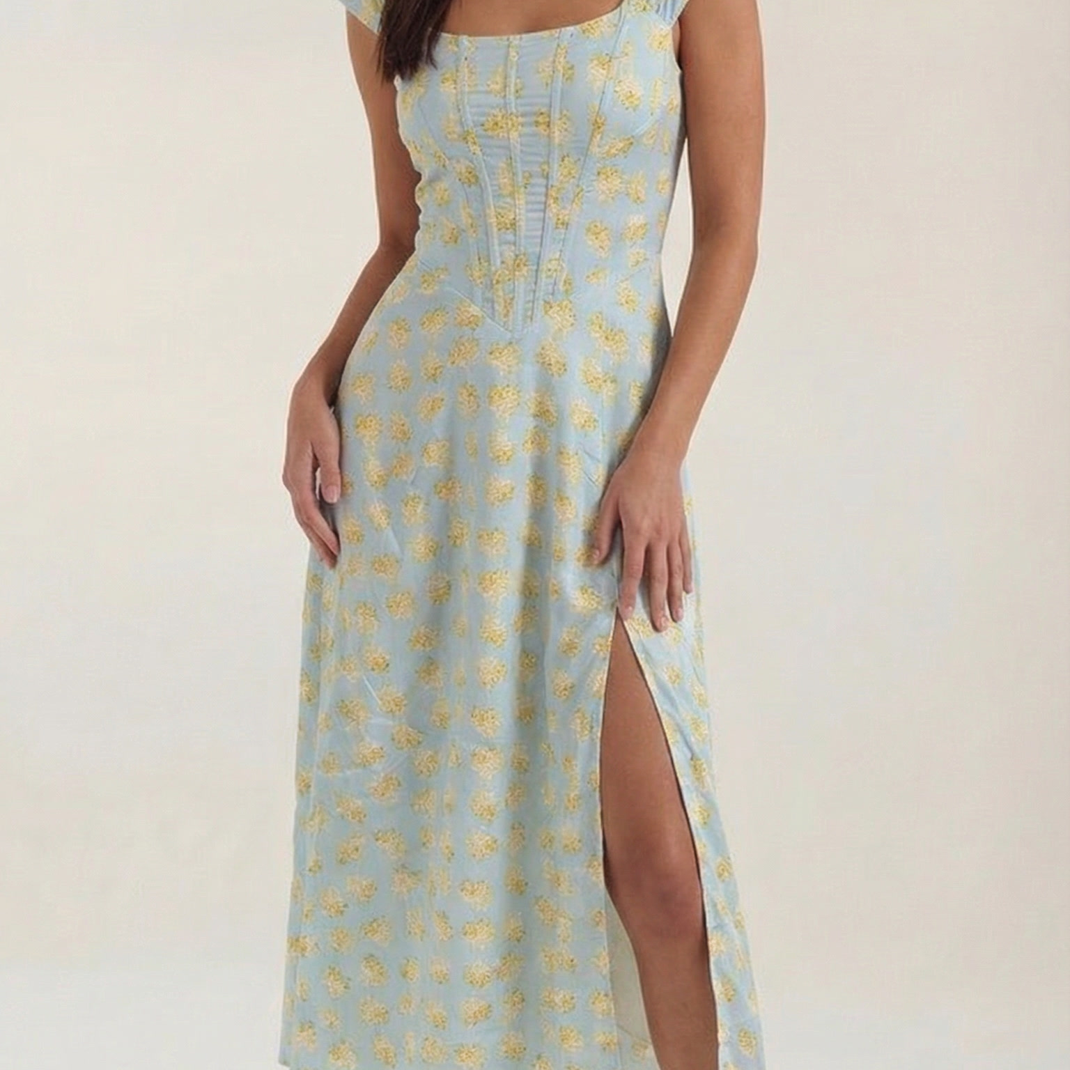 AVA JOLENE | CORSET MIDI DRESS FOR WOMEN