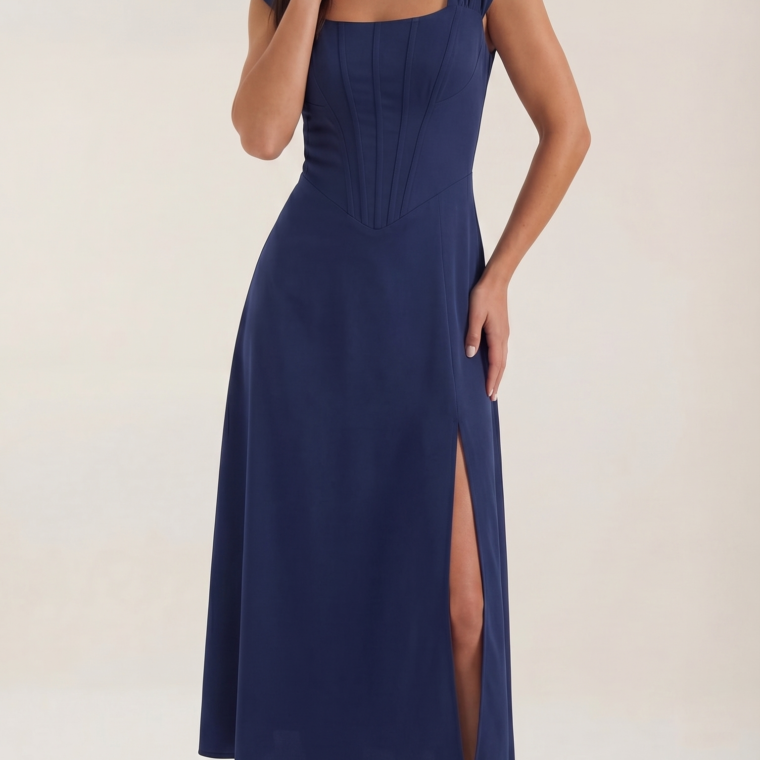 AVA JOLENE | CORSET MIDI DRESS FOR WOMEN