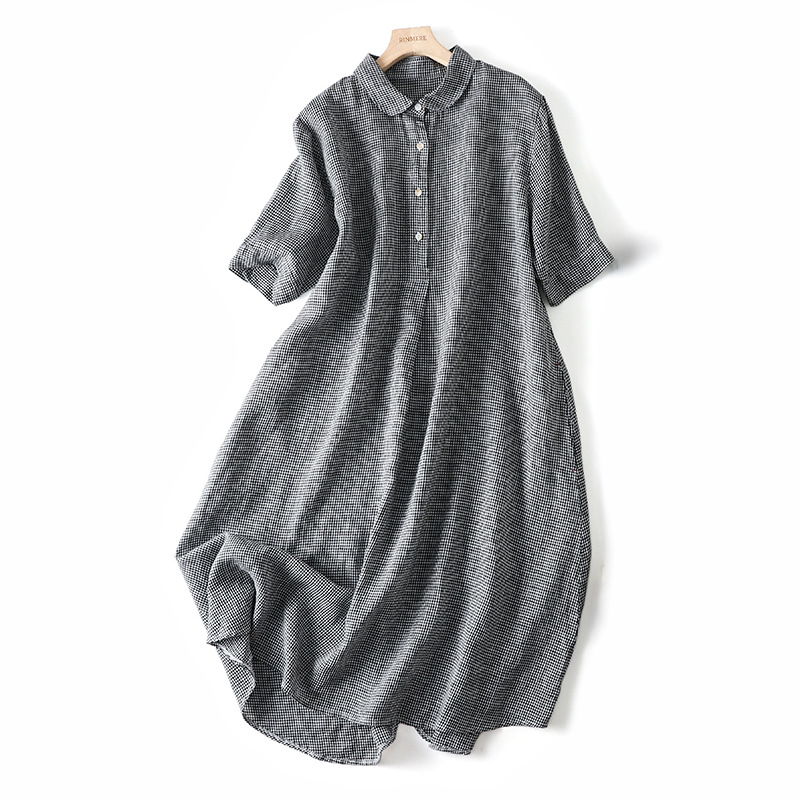 AVA JOLENE | LINEN SHIRT DRESS FOR WOMEN