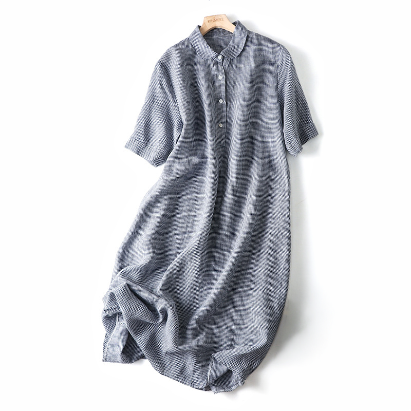 AVA JOLENE | LINEN SHIRT DRESS FOR WOMEN