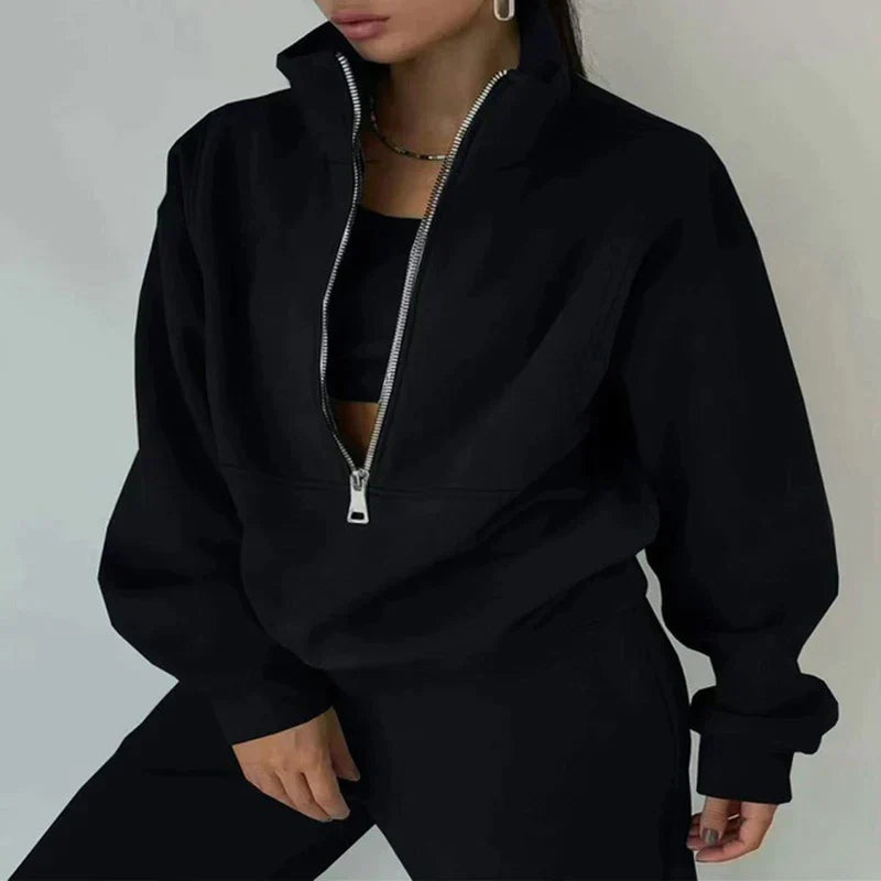 AVA JOLENE | HALF-ZIP TRACKSUIT SET FOR WOMEN