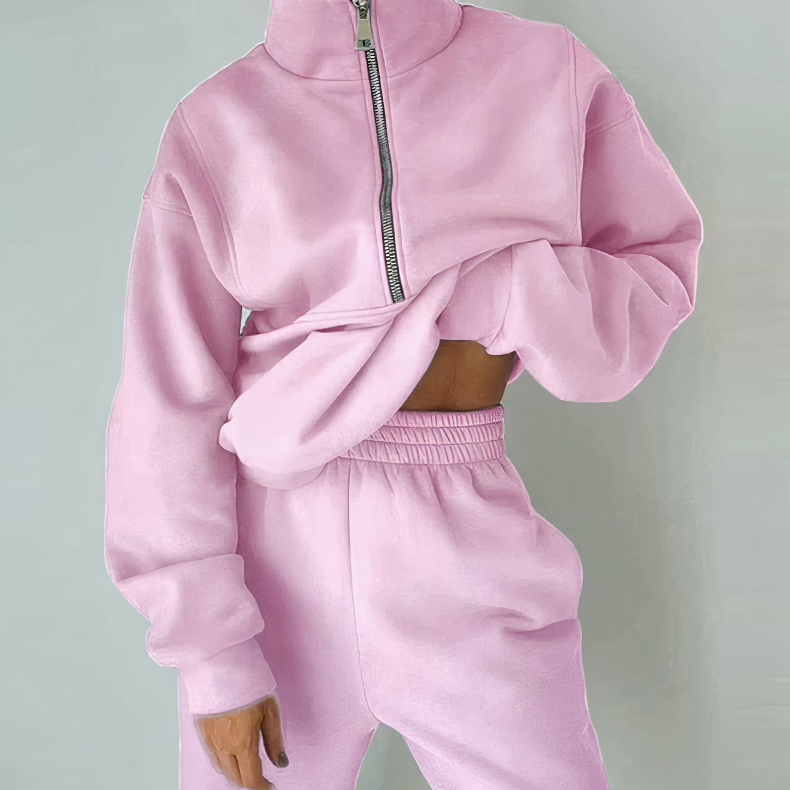 AVA JOLENE | HALF-ZIP TRACKSUIT SET FOR WOMEN